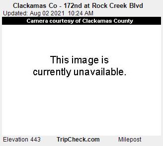 Traffic Cam Clackamas Co - 172nd at Rock Creek Blvd